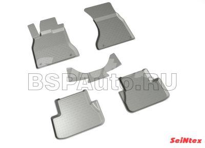 Резиновые коврики SeiNtex с высоким бортом для Audi A4 (B8)