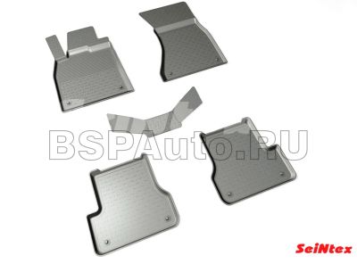 Резиновые коврики SeiNtex с высоким бортом для Audi A6 (C7)