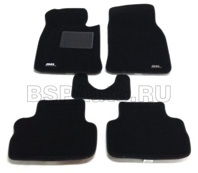 Коврики в салон Mini Cooper Clubman R55 Sotra 3D Lux черный