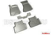 Резиновые коврики SeiNtex с высоким бортом для Audi A4 (B9)