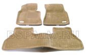 Коврики в салон BMW X5 (E70) Sotra 3D Lux бежевый (задний ряд сплошной)