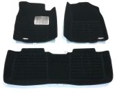 Коврики в салон Toyota Camry V50/ V55 3D Pradar XL черный