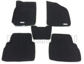 Коврики в салон SATORI 3D для Chevrolet Lacetti (Текстильный подпятник)