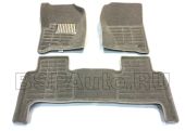 Коврики в салон Land Rover Discovery 3/4 3D Pradar XL бежевый