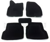 Коврики в салон Boratex 3D для Ford Focus 2 Черный