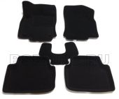 Коврики в салон Boratex 3D для Seat Leon 3 Черный