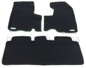 Коврики в салон SATORI 3D для Honda CR-V 2 (задний ряд сплошной)