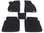 Коврики в салон SATORI 3D для Hyundai Santa FE 2 (Педаль газа подвесная)