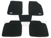 Коврики в салон SATORI 3D для Hyundai Sonata 5/ Tagaz (Текстильный подпятник)