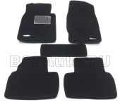 Коврики в салон PRADAR 3D для Infiniti G 25/35/37, Металлический подпятник