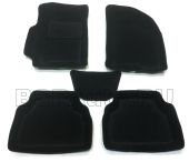 Коврики в салон Boratex 3D для Chevrolet Lacetti Черный