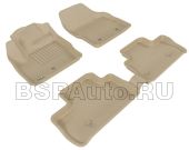 Коврики в салон Land Rover Freelander 2 Sotra 3D Lux бежевый