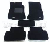 Коврики в салон Mercedes-Benz B-Class (W246) Sotra 3D Lux черный
