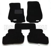 Коврики в салон Mercedes-Benz C-Class W204 Sotra 3D Lux черный