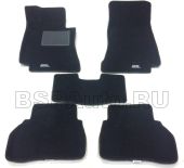 Коврики в салон Mercedes-Benz C-Class W205 Sotra 3D Lux черный