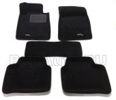Коврики в салон Mercedes-Benz E-Class W211/ S211 Sotra 3D Lux черный