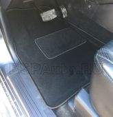 Коврики в салон Boratex 3D для Mitsubishi Pajero 3/ 4 Черный