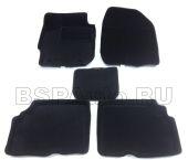 Коврики в салон Boratex 3D для Nissan Almera G15 Черный