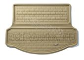 Коврик в багажник для Porsche Cayenne 3 Sotra 3D Lux бежевый