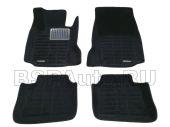 Коврики в салон Porsche Panamera (970) 3D Pradar XL черный