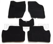 Коврики в салон Boratex 3D для Citroen C4/ DS4 Черный