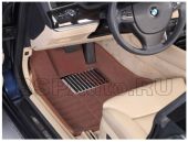 Коврики в салон Infiniti FX 2/ QX70 3D Pradar XL коричневый