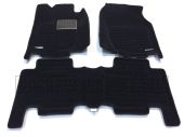 Коврики в салон Toyota Rav4 (XA40) 3D Pradar XL черный