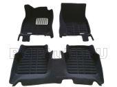 Коврики в салон Volkswagen Tiguan (2) 3D Pradar XL черный
