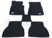 Коврики в салон SATORI 3D для BMW X5 (E70) Текстильный подпятник
